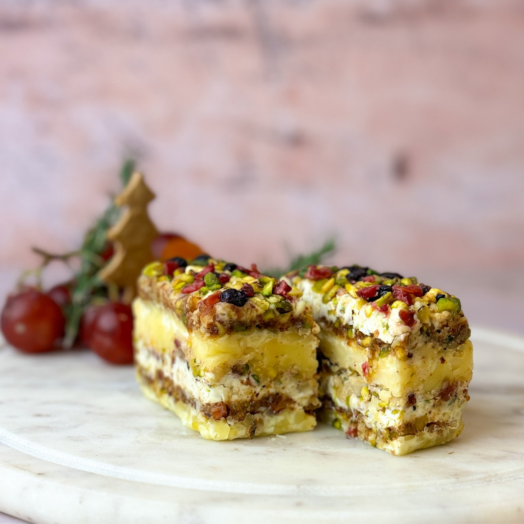 Cheese Terrines (layered cheese blocks) Gourmaison India