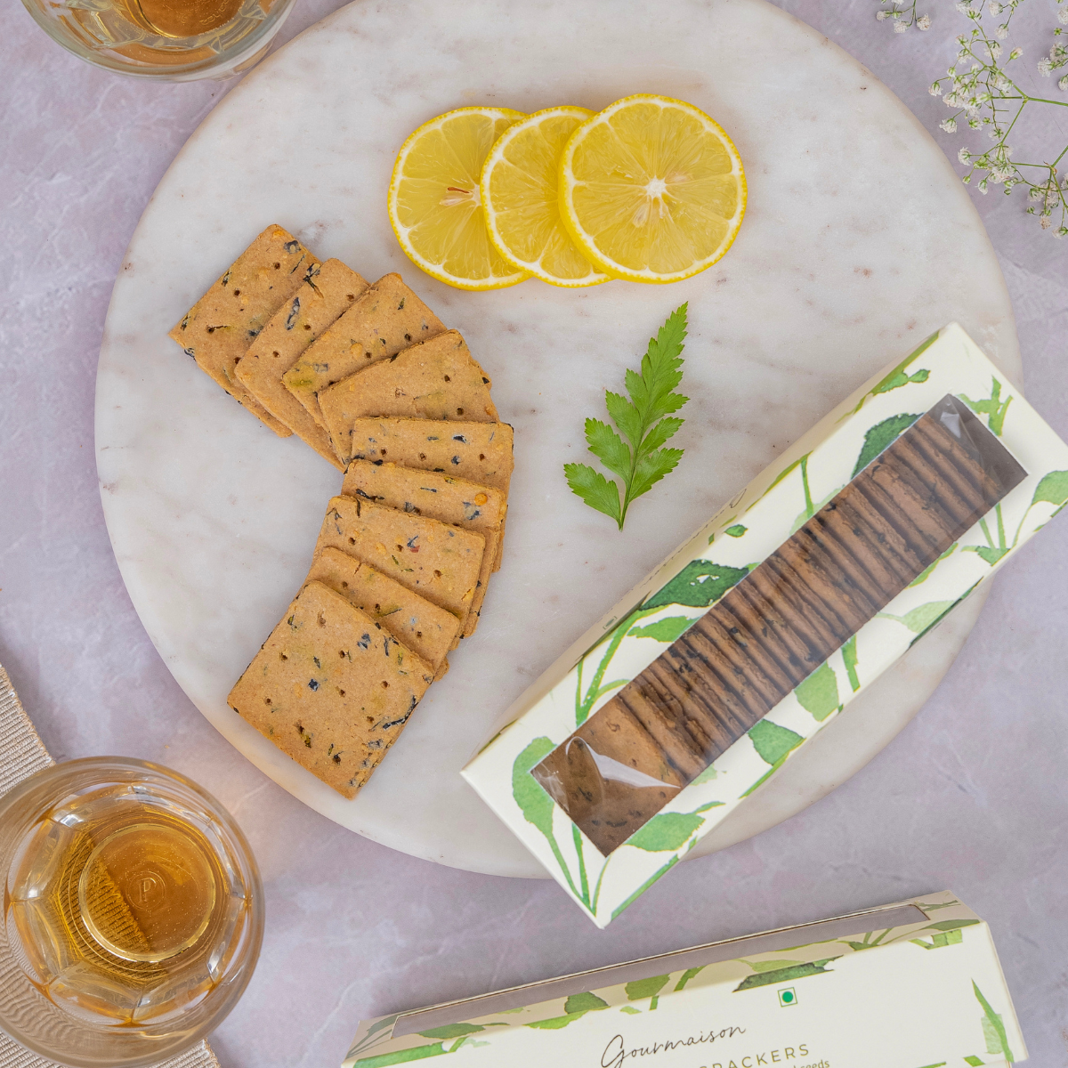 Rosemary And Thyme Cracker Box