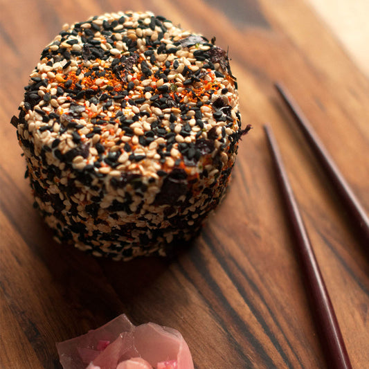 An image of Japanese cheese in sizes of 75gms and 150gms, a cheese where you will find the flavours of wasabi and sesame. 
